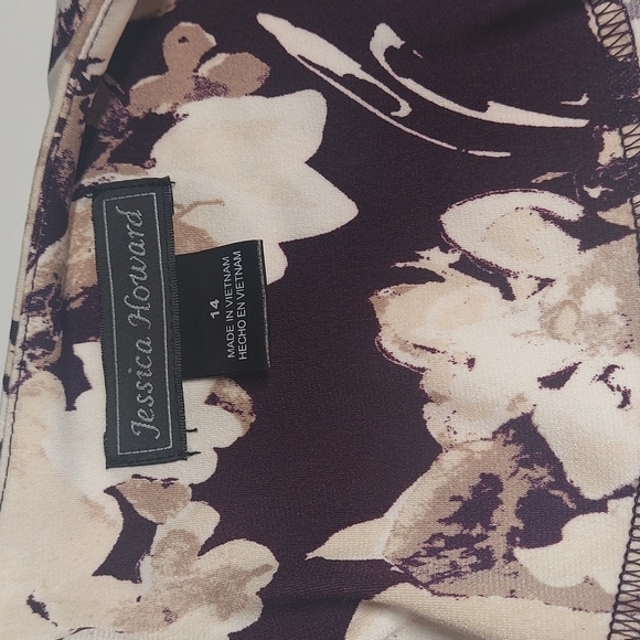 Jessica Howard women's Floral Jacket Size 14 - Picture 7 of 12